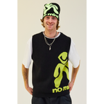 LOGO KNIT SWEATER VEST