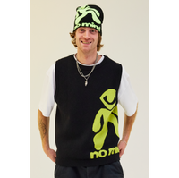 LOGO KNIT SWEATER VEST